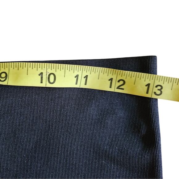 Spanx Look At Me Now Leggings XL Tall Black High Waist Cropped Yoga Shaping Gym - Picture 6 of 8